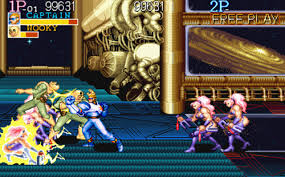 Captain Commando's weapons and items showing the various pickups available throughout the game
