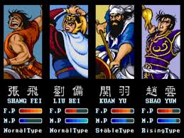 Warriors of Fate Character Roster